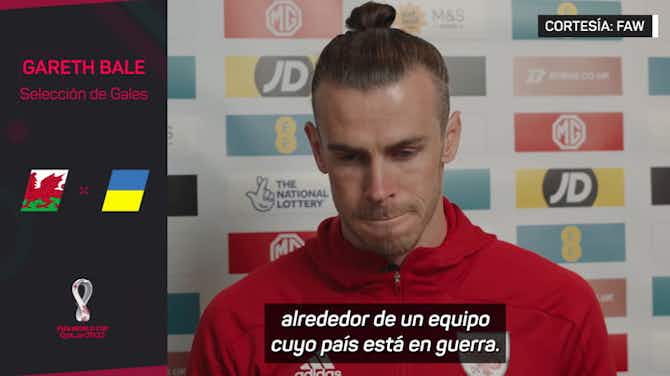 Imagen de vista previa para Bale: "Nuestros corazones están con los ucranianos, pero queremos ganar"
