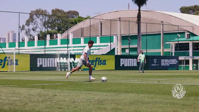 Imagem de visualização para Palmeiras treina finalizações e encerra preparação antes de decisão