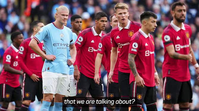 Preview image for Ten Hag quizzed on alleged Manchester City financial breaches