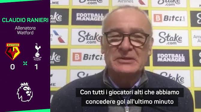 Anteprima immagine per L'incredulo Ranieri: "Il gol di testa? Incredibile. Noi siamo altissimi..."