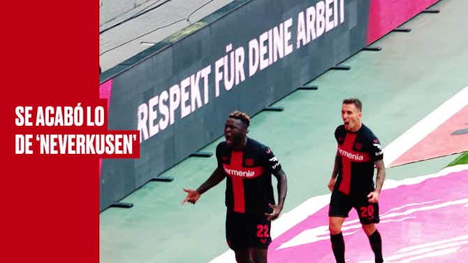 Anteprima immagine per La primera Bundesliga del Leverkusen de Alonso