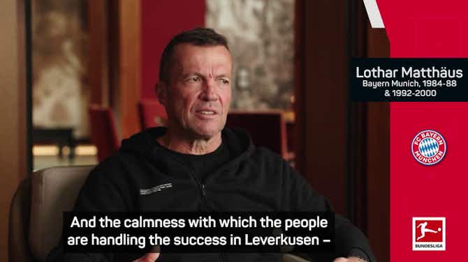 Anteprima immagine per Matthaus believes Leverkusen can win the treble