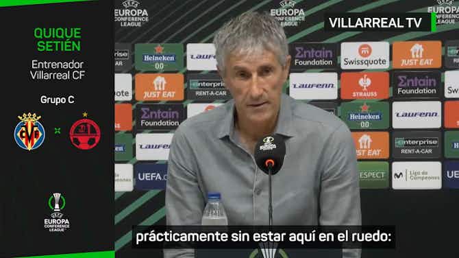 Imagen de vista previa para Quique Setién presentado con el Villarreal: "No podía haber ido a un sitio mejor"