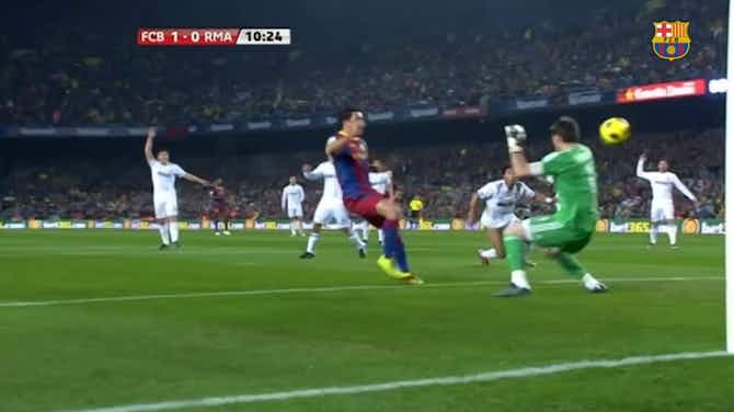 Preview image for Xavi’s favourite goal for Barça