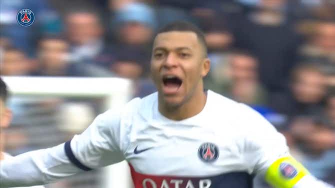 Preview image for Mbappe's opening goal in the win against Le Havre