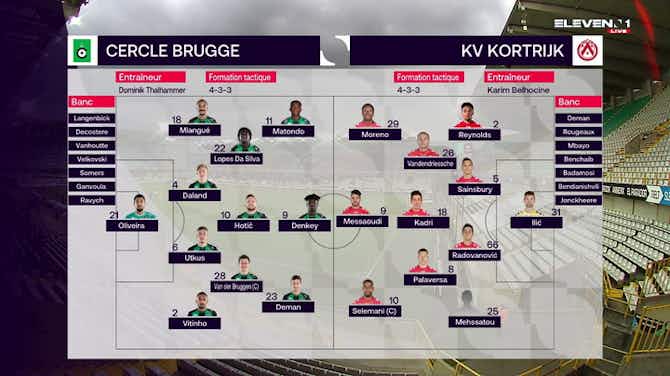 Preview image for Jupiler Pro League: Cercle Brugge 2-0 KV Kortrijk