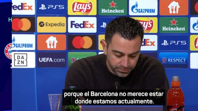 Imagen de vista previa para Xavi, en titulares: "Hoy tiene que empezar una nueva etapa para el barcelonismo"