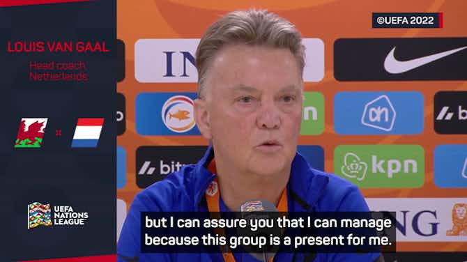 Preview image for Netherlands a 'present' to coach for evergreen Van Gaal