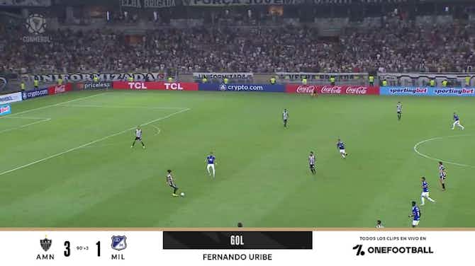 Imagen de vista previa para Atlético Mineiro - Millonarios 3 - 1 | GOL - Fernando Uribe