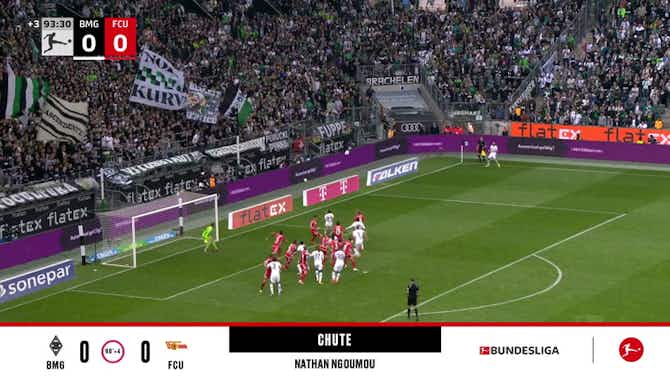Imagem de visualização para Borussia M’Gladbach - Union Berlin 0 - 0 | CHUTE - Nathan Ngoumou