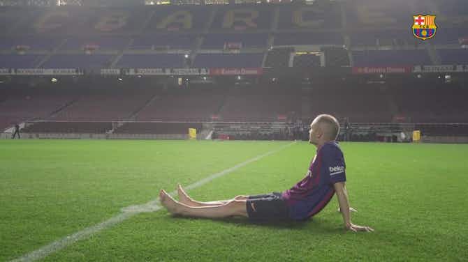 Preview image for When Iniesta played his last game for Barça