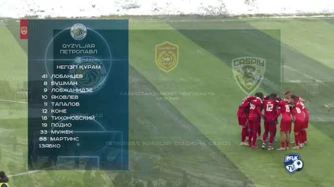 Preview image for Kazakhstan Premier League: Kyzylzhar 4-1 Kaspij Aktau