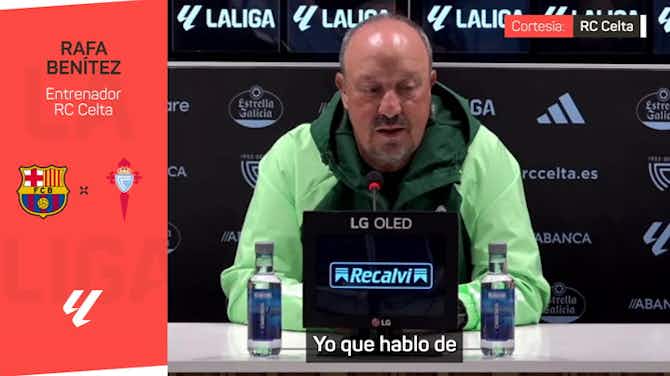 Imagen de vista previa para Benítez: "Los dos fichajes del Barcelona de última hora llaman la atención"