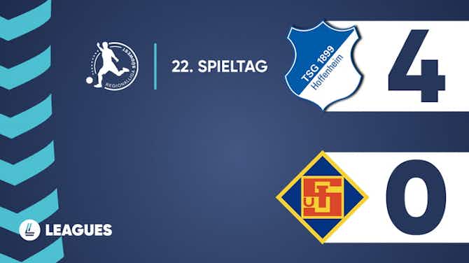 Vorschaubild für Regionalliga Südwest - Hoffenheim II 4:0 TuS Koblenz
