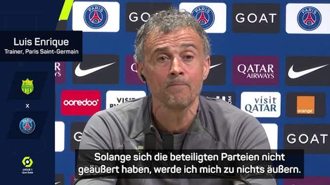 Vorschaubild für PSG-Trainer Enrique äußert sich zu Mbappé-Abgang