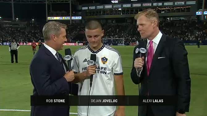 Preview image for "I'm the Future of the LA Galaxy" Dejan Joveljic says in Postgame Interview