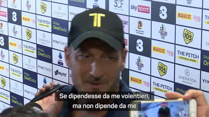 Anteprima immagine per Totti: "A Mou do 10 e a Dybala..."