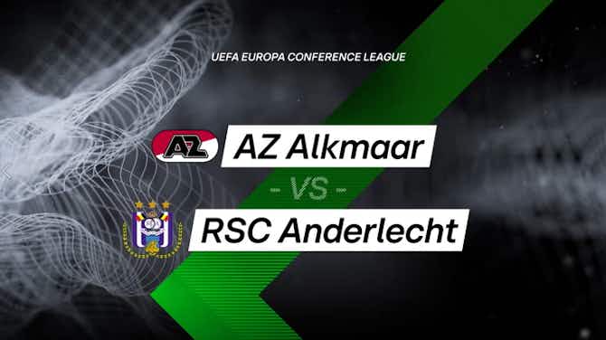 Vorschaubild für UEFA Conference League: AZ Alkmaar 2-0 Anderlecht