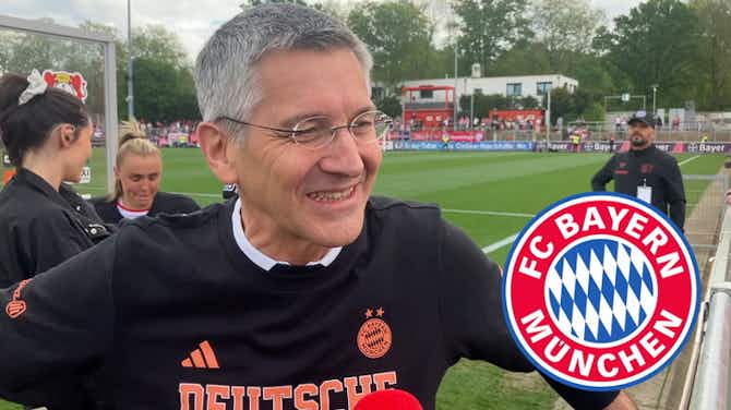 Image d'aperçu pour FCB-Präsident Hainer huldigt Meister-Frauen und spricht über Männer-Coach
