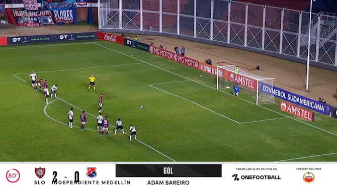 Imagen de vista previa para San Lorenzo - Independiente Medellín 2 - 0 | GOL - Adam Bareiro