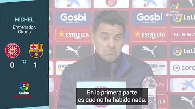 Imagen de vista previa para Míchel: "No recuerdo un partido del Barça donde haya tirado tan poco a puerta"