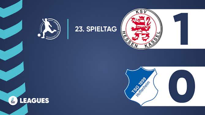 Vorschaubild für Regionalliga Südwest - Hessen Kassel 1:0 Hoffenheim II 