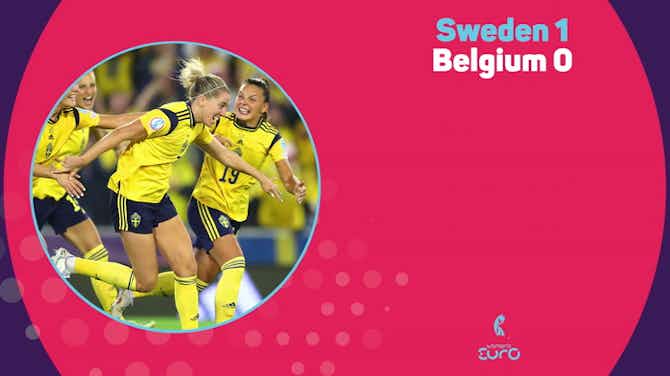 Preview image for Sweden 1-0 Belgium - Fast Match Report