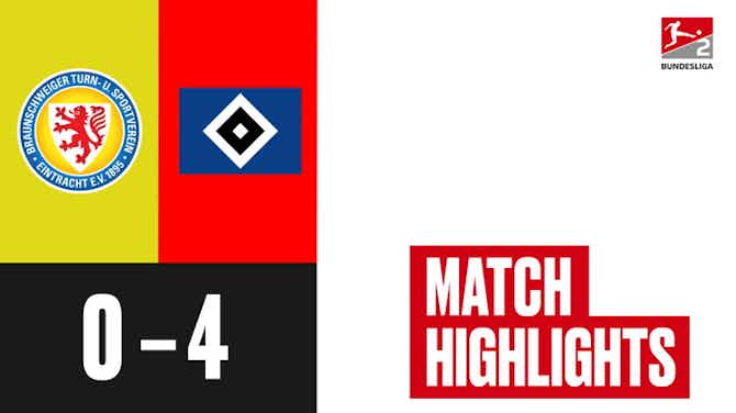 Vorschaubild für Highlights_Eintracht Braunschweig vs. Hamburger SV_Matchday 31_ACT