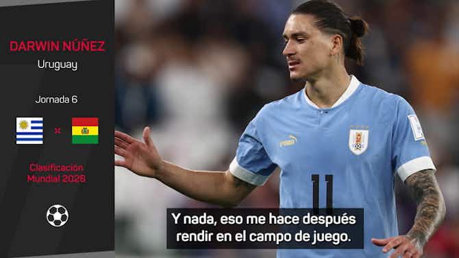 Imagen de vista previa para Darwin Núñez: "Festejar el gol con Luis Suárez fue muy especial"