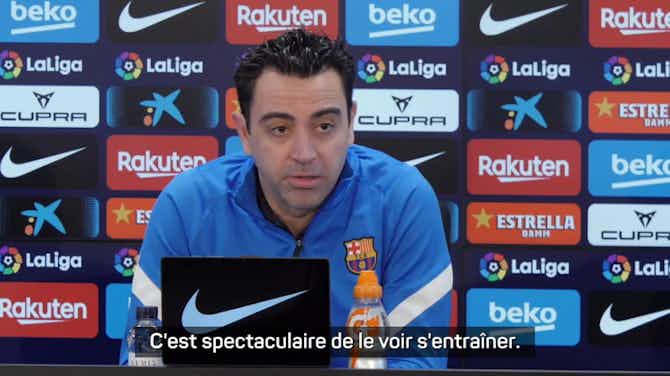 Image d'aperçu pour Barça - Xavi : "J'aimerais qu'Alves continue"