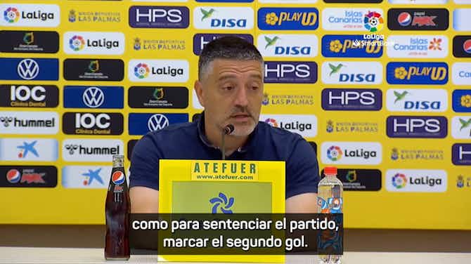 Imagen de vista previa para García Pimienta: "Me sabe mal el empate, pudimos marcar el segundo"