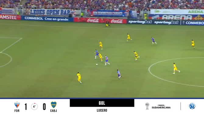 Imagem de visualização para Fortaleza - Boca Juniors 1 - 0 | GOL - Juan Lucero