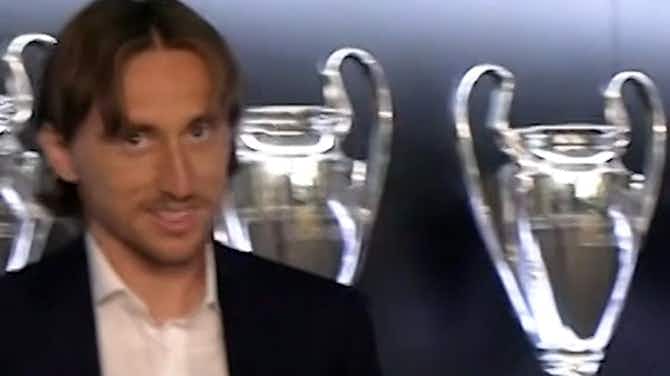 Imagen de vista previa para Modric leva para a Copa do Mundo liderança e admiração conquistadas no Real Madrid