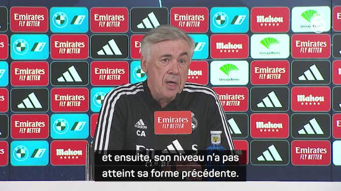 Image d'aperçu pour Real Madrid - Ancelotti : "Tchouameni n'est pas dans la condition optimale qu'il avait avant le Mondial"