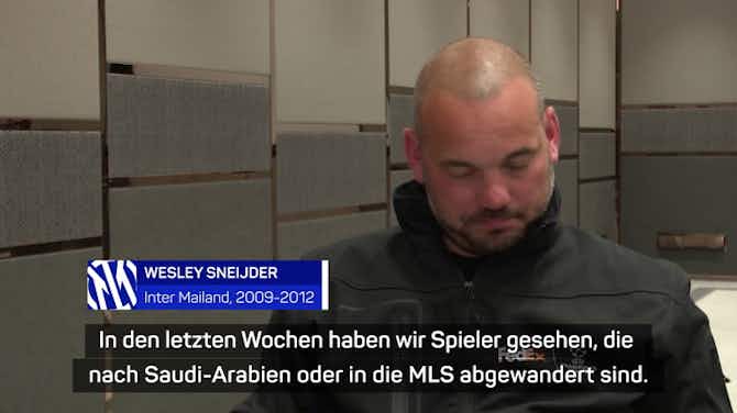 Vorschaubild für Sneijder: Messi wird die MLS verändern 