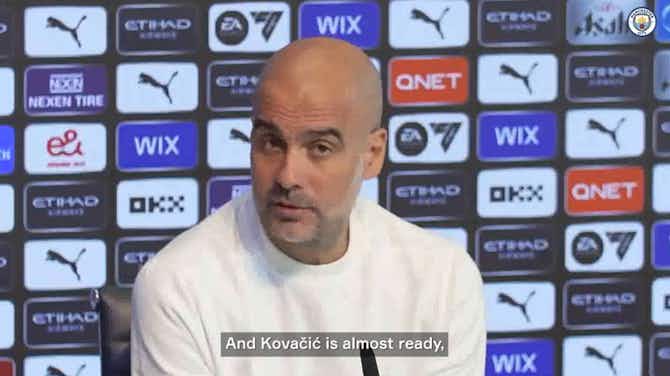 Anteprima immagine per Guardiola provides injury updates and grumbles about game overload