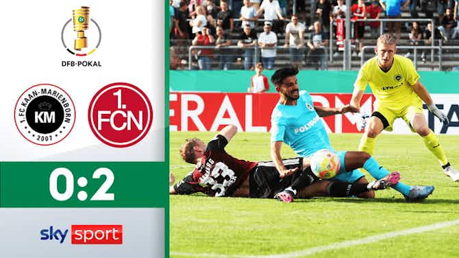 Vorschaubild für DFB Pokal: FC Kaan-Marienborn 0-2 Nürnberg