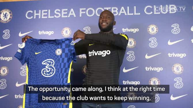 Preview image for Lukaku back for 'unfinished business' at Chelsea