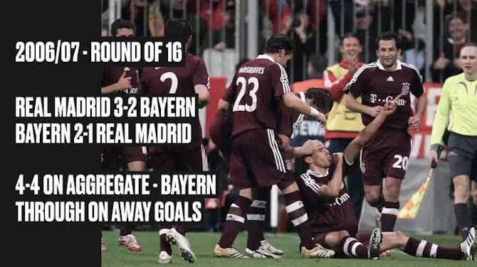 Imagem de visualização para Bayern-Real Madrid: their last five ties