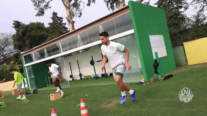 Imagem de visualização para Palmeiras faz último treino antes de ir a Bragança