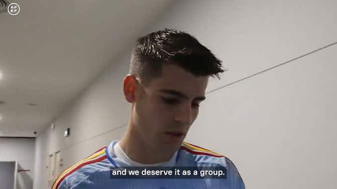 Preview image for Morata highlights Spain’s team spirit: 'We went for lunch together after the last defeat'