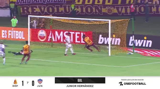 Imagen de vista previa para Deportes Tolima - Junior 1 - 0 | GOL - Junior Hernández