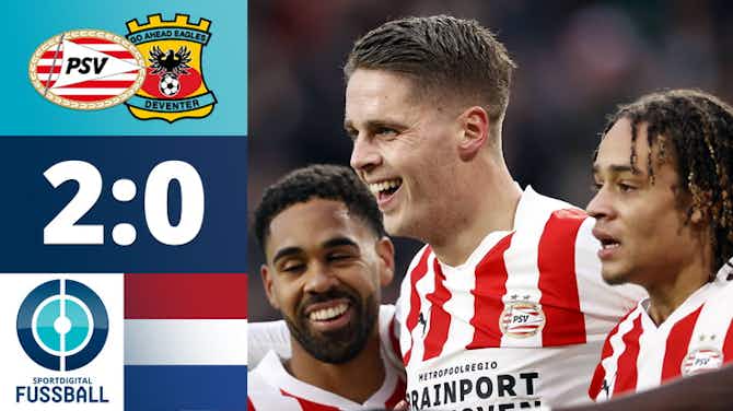 Vorschaubild für Abgeklärter Sieg - PSV findet zurück in die Erfolgsspur! | PSV Eindhoven - Go Ahead Eagles