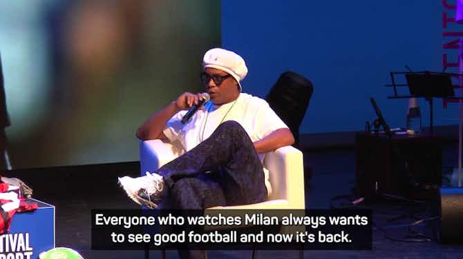 Anteprima immagine per 'All footballers dream of playing for Milan' - Ronaldinho loving Rossoneri resurgence