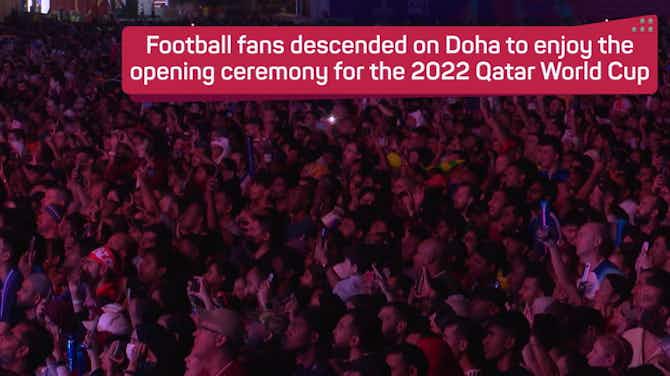 Pratinjau gambar untuk Fans gather to enjoy World Cup opening ceremony
