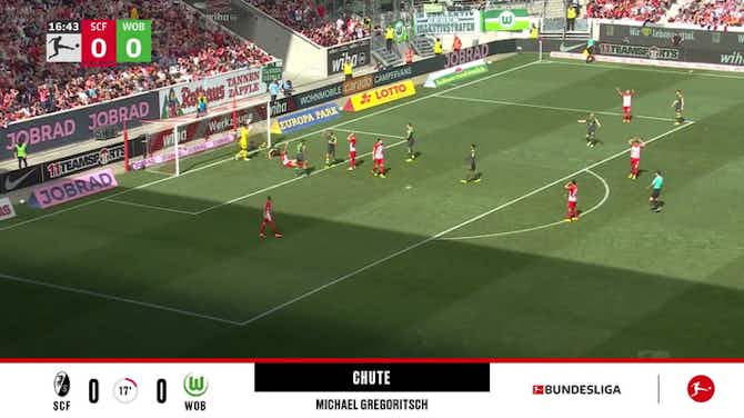 Imagem de visualização para Freiburg - Wolfsburg 0 - 0 | CHUTE - Michael Gregoritsch
