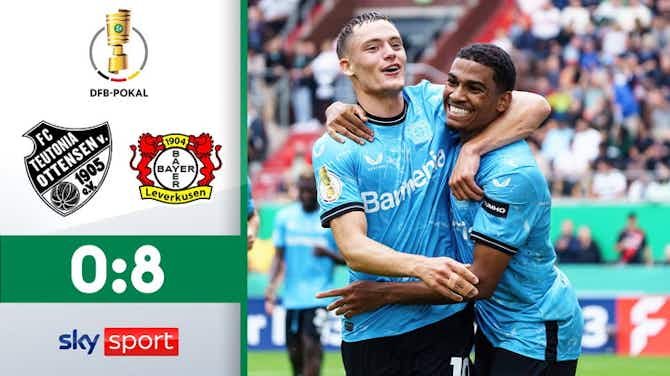 Vorschaubild für FC Teutonia Ottensen - Bayer 04 Leverkusen | Highlights - 1 | DFB Pokal 2023/24