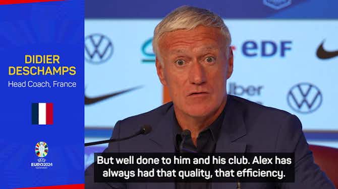 Preview image for Deschamps blames 'too much competition' for Lacazette's France omission