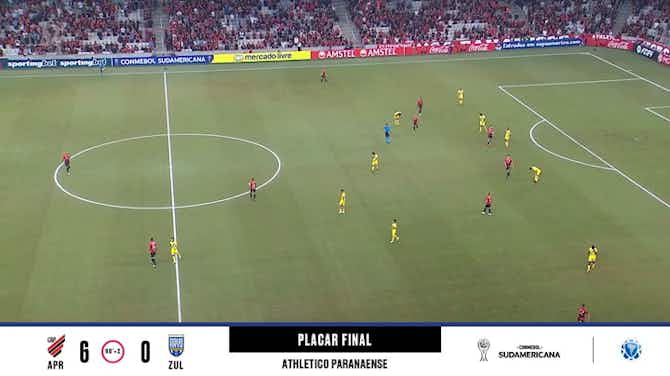 Imagem de visualização para Athletico Paranaense - Rayo Zuliano 6 - 0 | PLACAR FINAL