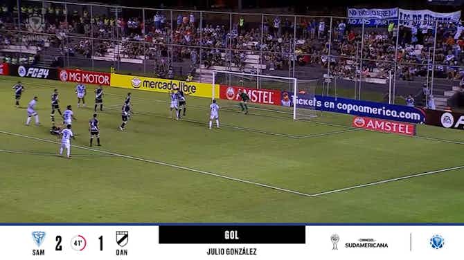 Preview image for Sportivo Ameliano - Danubio 2 - 1 | GOL - Julio González